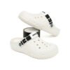 HS13-Trắng Dép Sục Nam Nữ Nhẹ Êm Chân Đế Cao 3cm S13 Classic