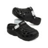 HS12-Đen Dép Sục Đế Cao 5cm Nhẹ Êm Chân S12 Wave