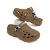 HS12-Nâu Dép Sục Đế Cao 5cm Nhẹ Êm Chân S12 Wave